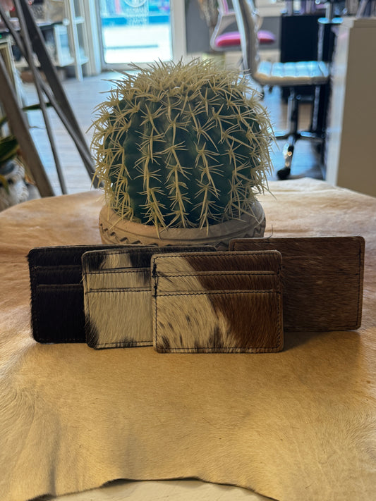 Cowhide Credit Card Holder