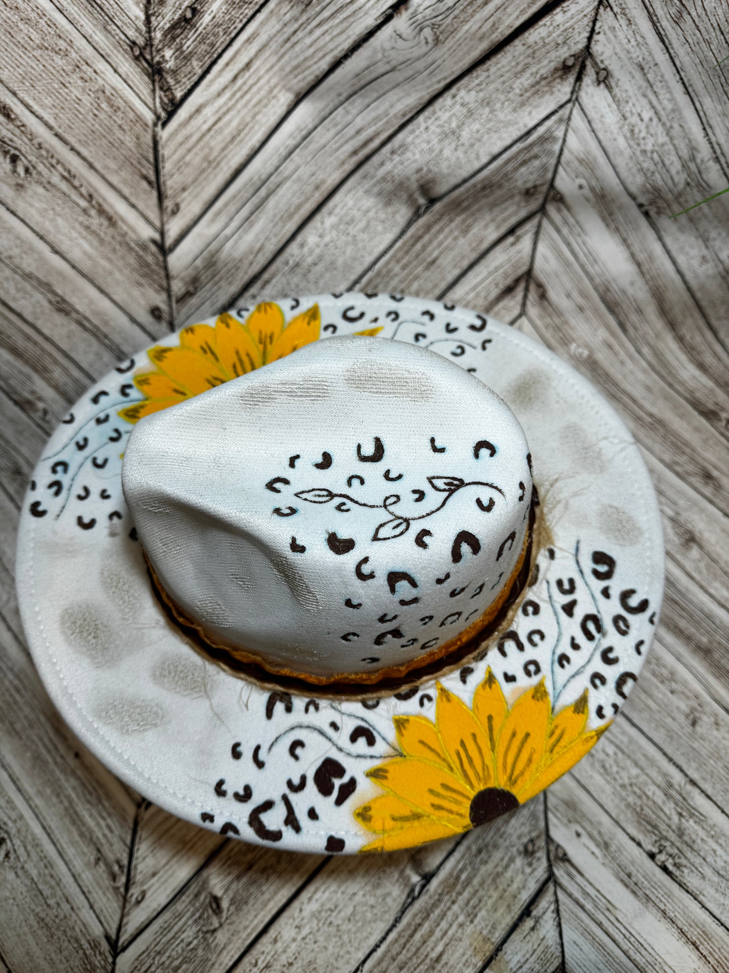 Sunflower & Fun Custom Hat