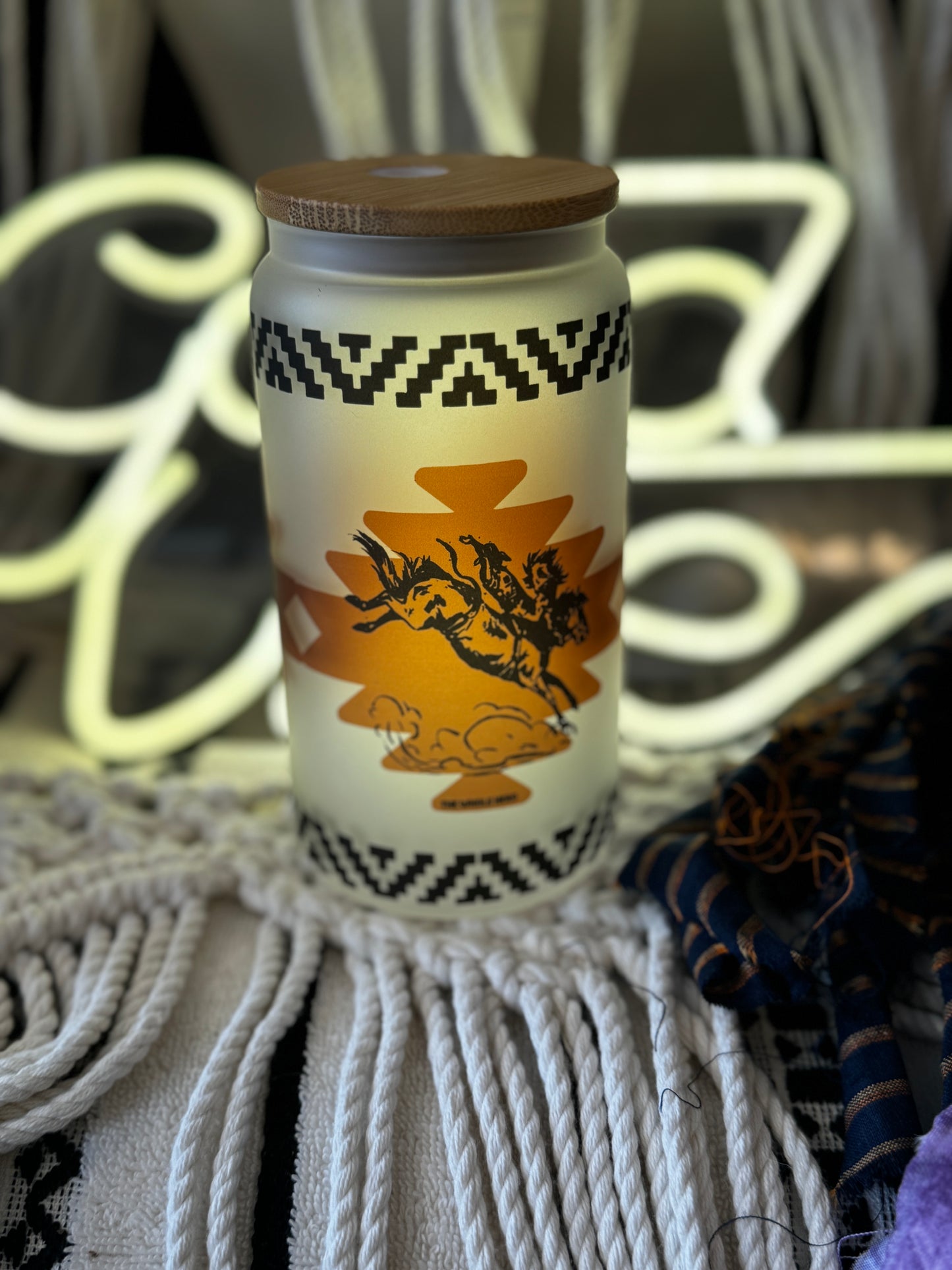 Ranch house Frosted Tumblers