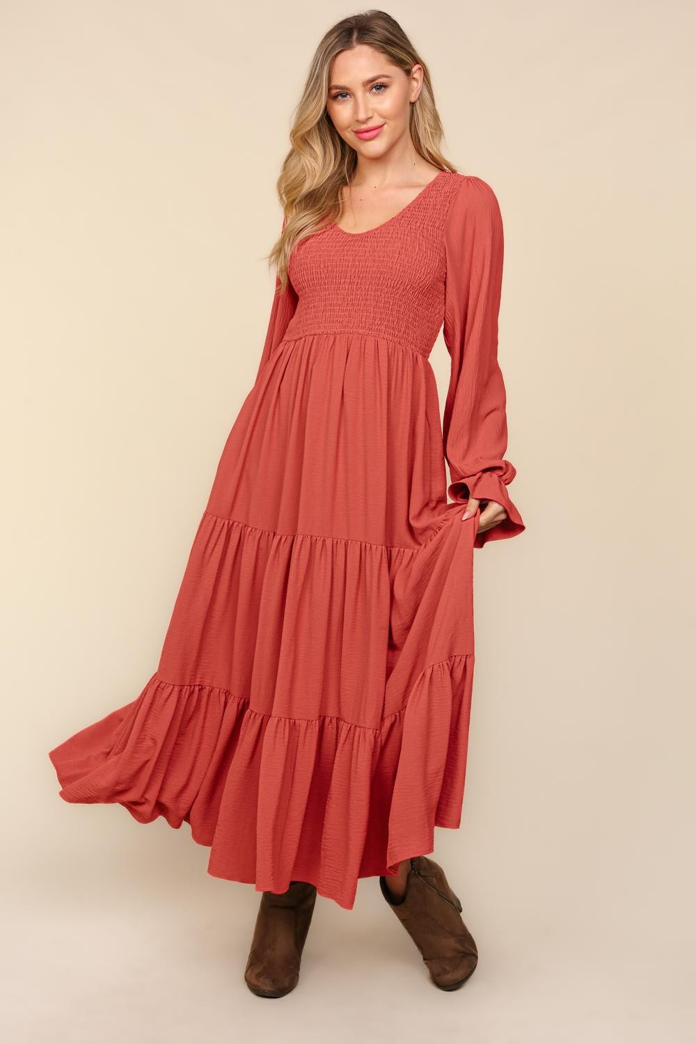 marsala maxi dress No Competition Cut Out Maxi Dress - Marsala