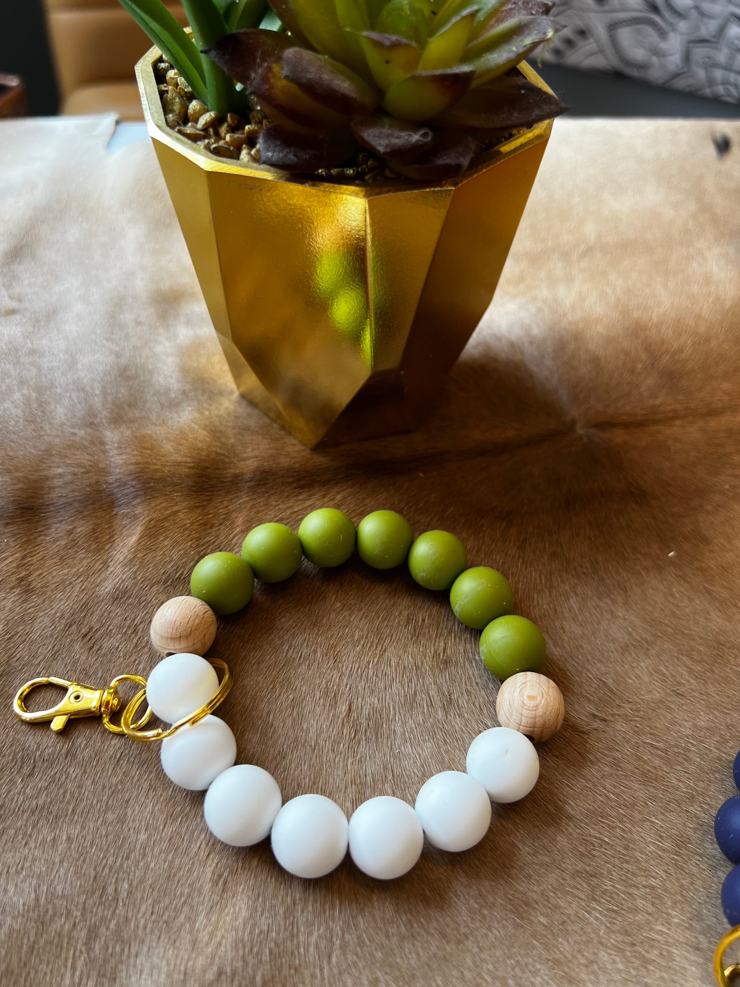 Key Chain Bangles w/Accent