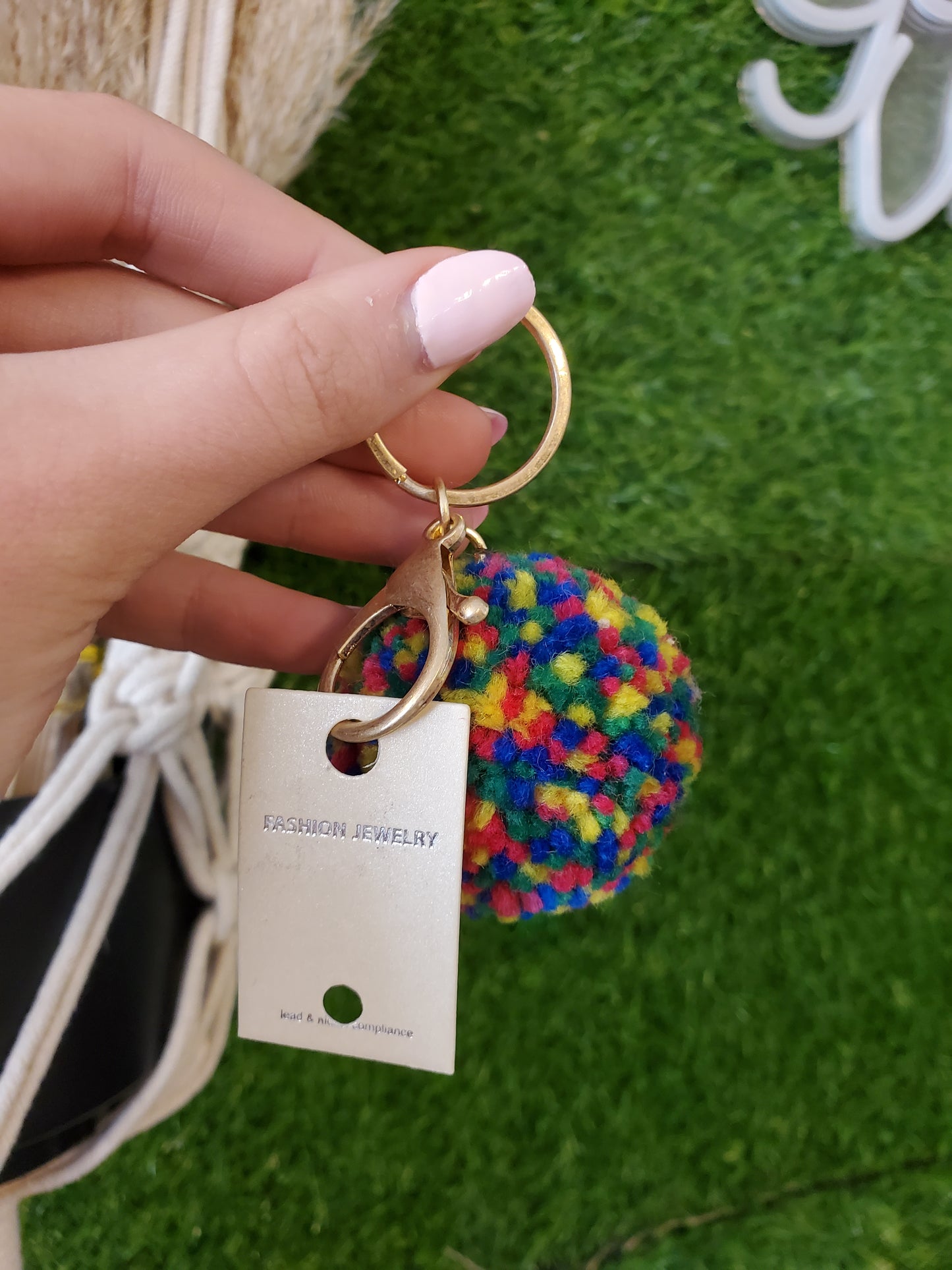 PomPom Keychain