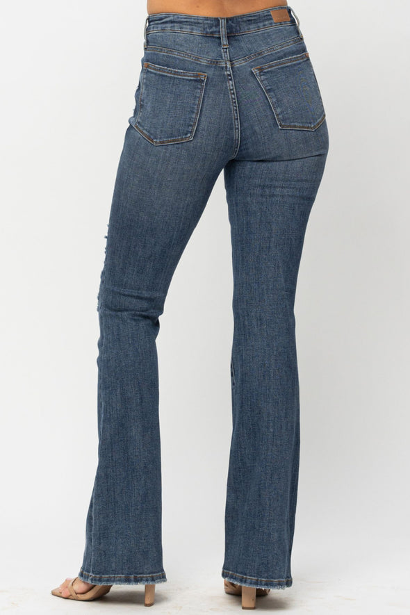 Destroyed Knee Flare Judy Blues #88480