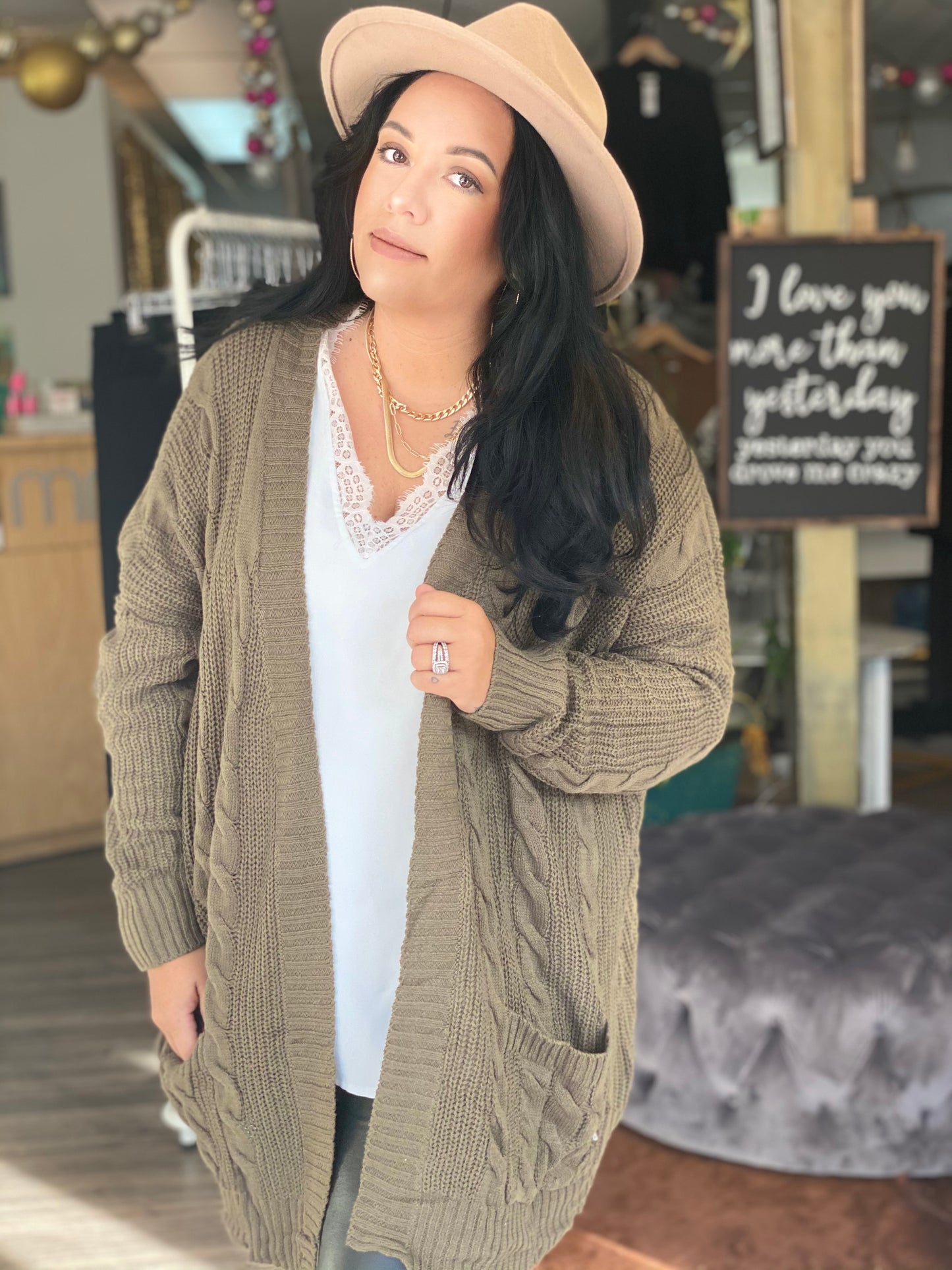 Green with Envy Cardigan