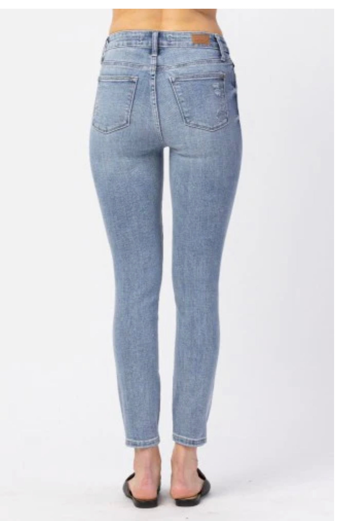 Judy Blue Hi-Waist Destroy Skinny #82330