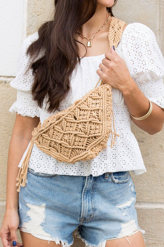 Macrame Sling Bag