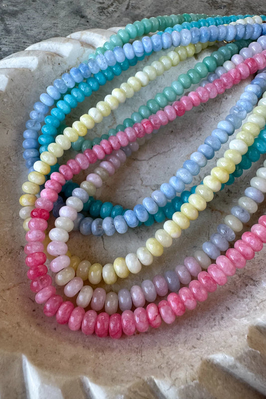 PREORDER: Summer Bead Stone Necklace