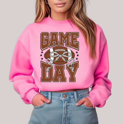 GamedayGirly in Pink Sweatshirt