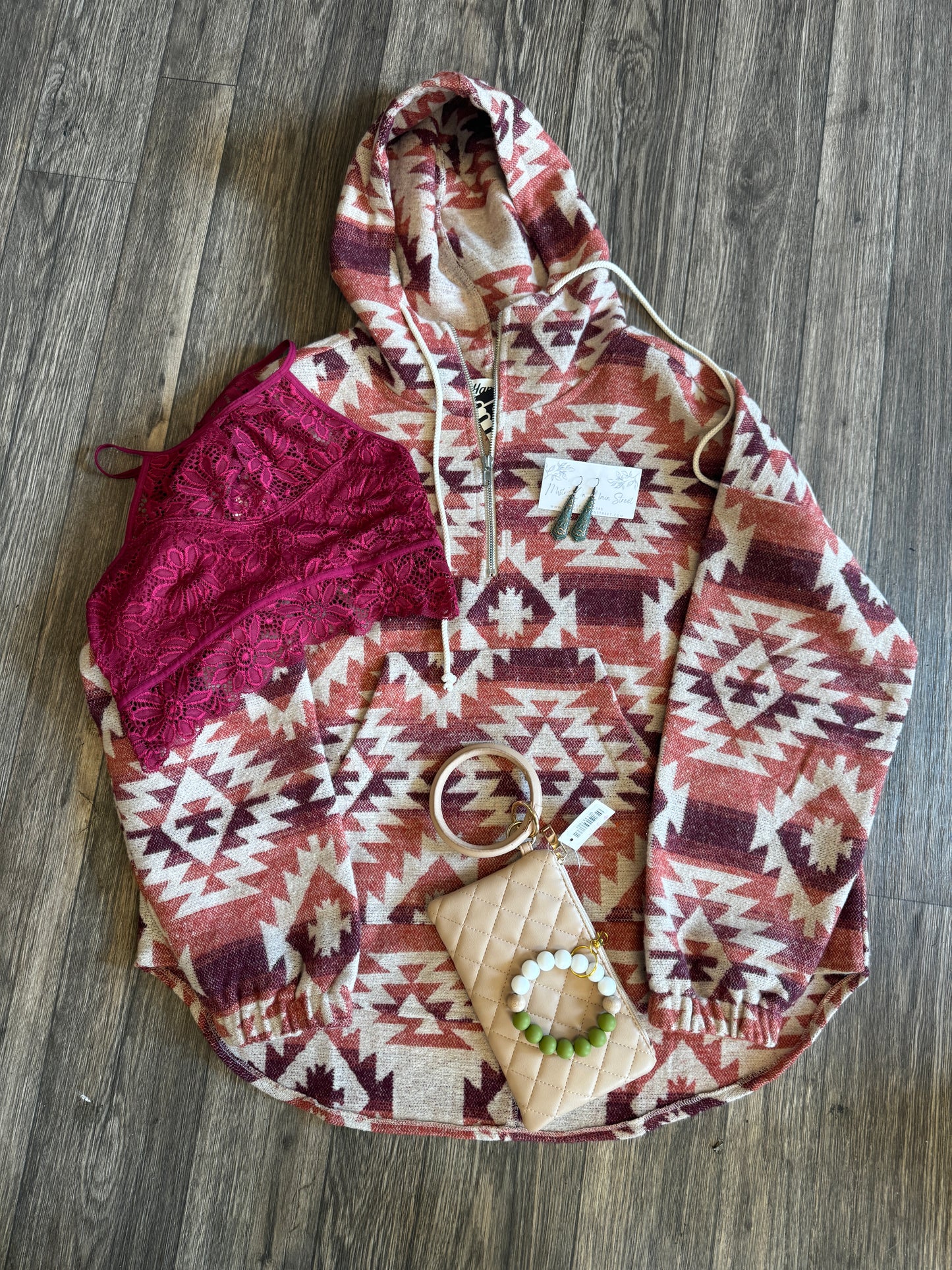 Aztec Pullover (Light to Medium Weight)