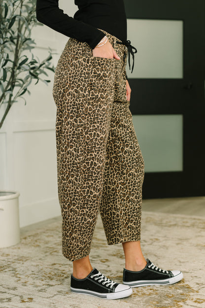 Prowl Power Barrell Ankle Crop Jean in Khaki