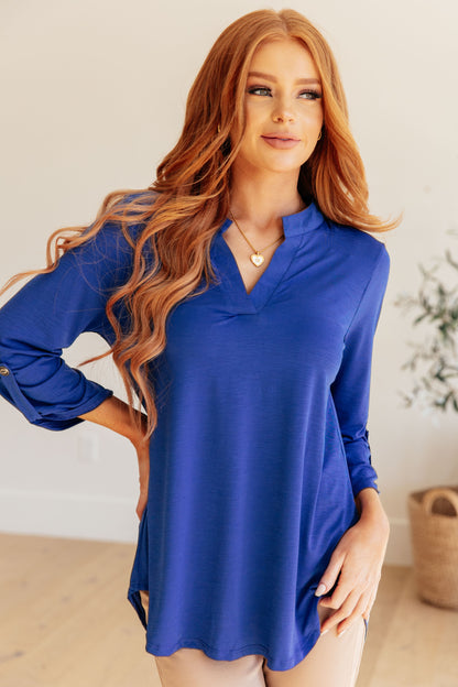 Lizzy Top in Royal Blue