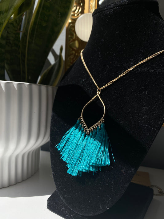 Ornate Tassel Necklaces