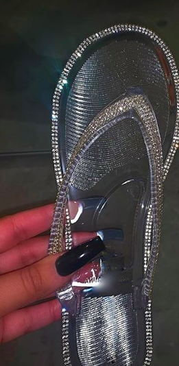 Bling Flip Flop Sandals