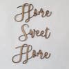 Home Sweet Home Font Sticker